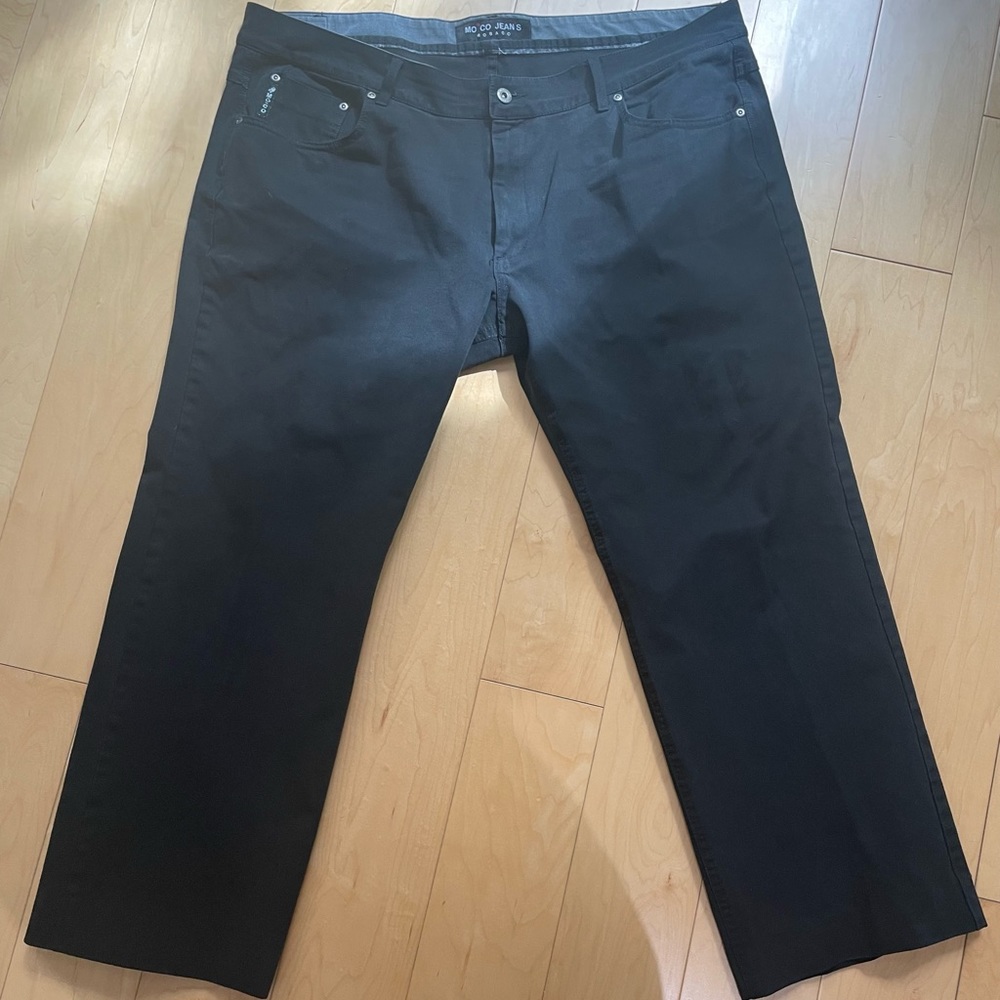 Moco Jeans Mobaco Color Black Size 42 93% Cotton y 7% Elastane